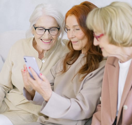 women chatting